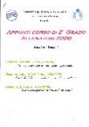Appunti Corso di 2^ Grado Allenatori 2006